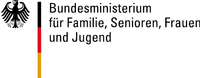 Logo: Bundesministerium für Familie, Senioren, Frauen und Jugend (BMFSFJ)