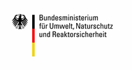 Logo: Bundesministerium für Umwelt, Naturschutz, Bau und Reaktorsicherheit (BMUB)